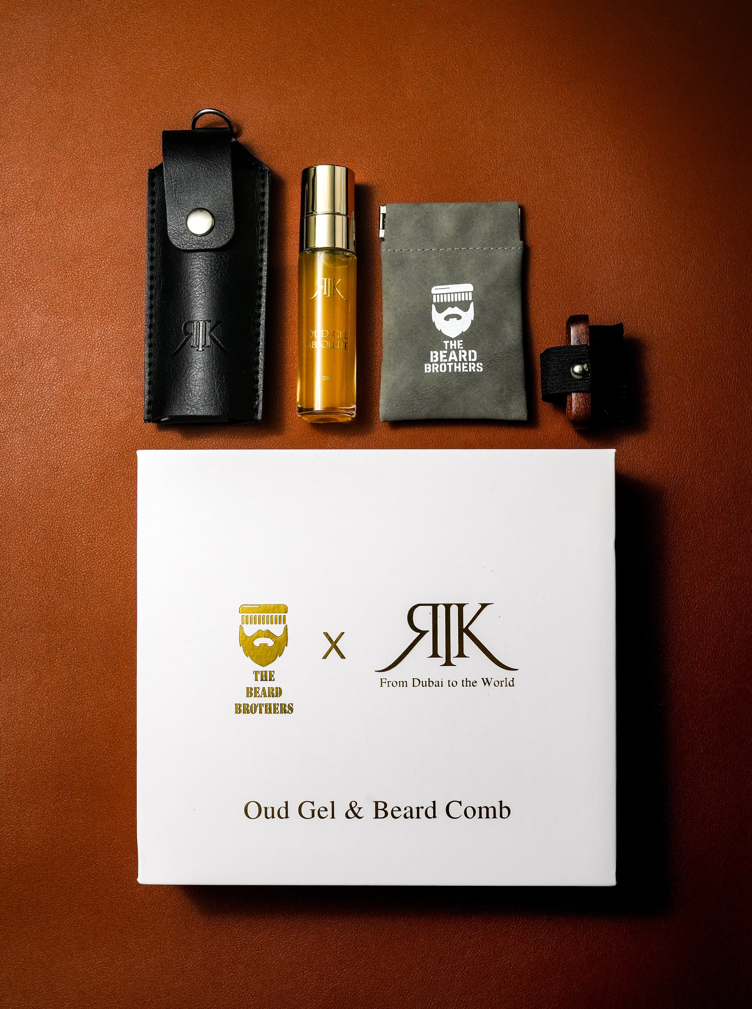 Oud Gel Absolute 20 g with Beard Comb Combo