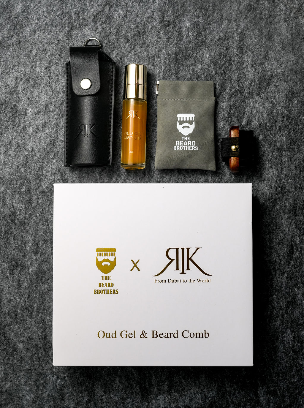 Oud Gel Absolute 20 g with Beard Comb Combo